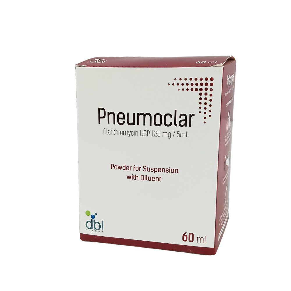 Pneumoclar 125mg/5ml Powder for Suspension