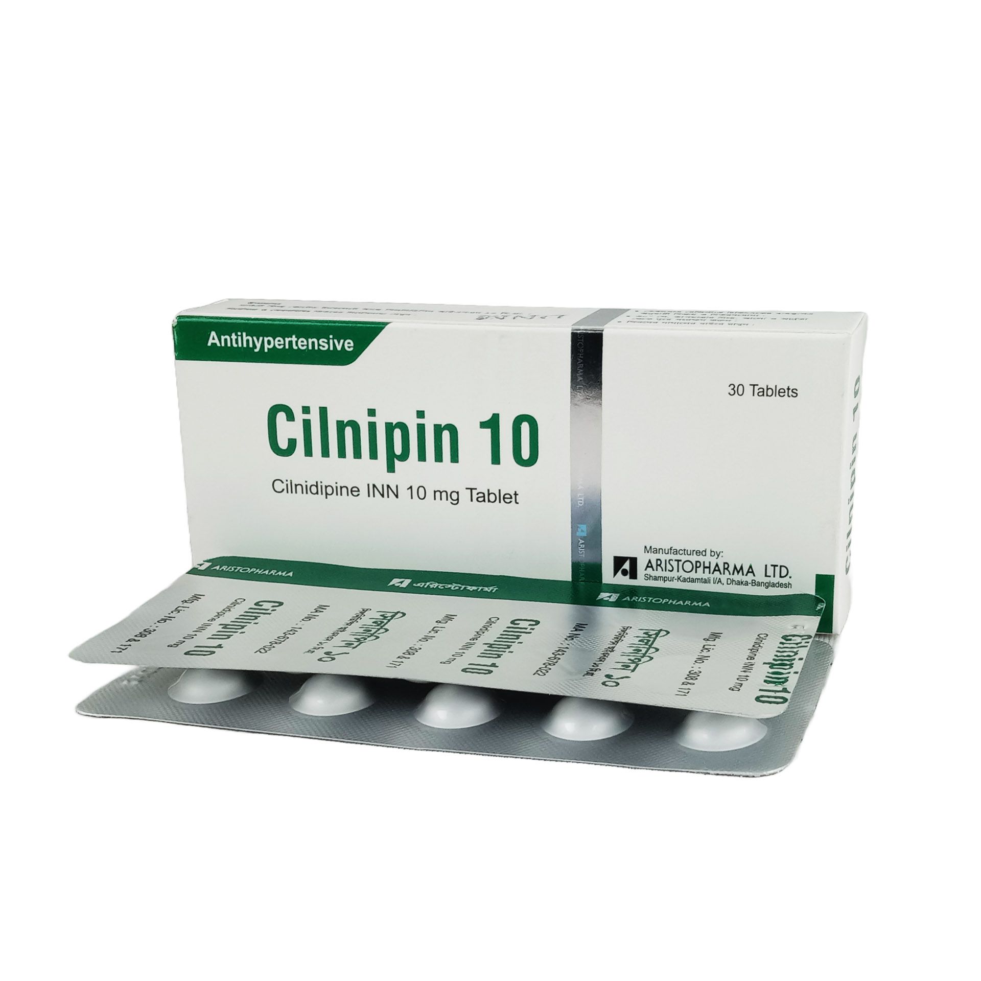 Cilnipin 10mg Tablet