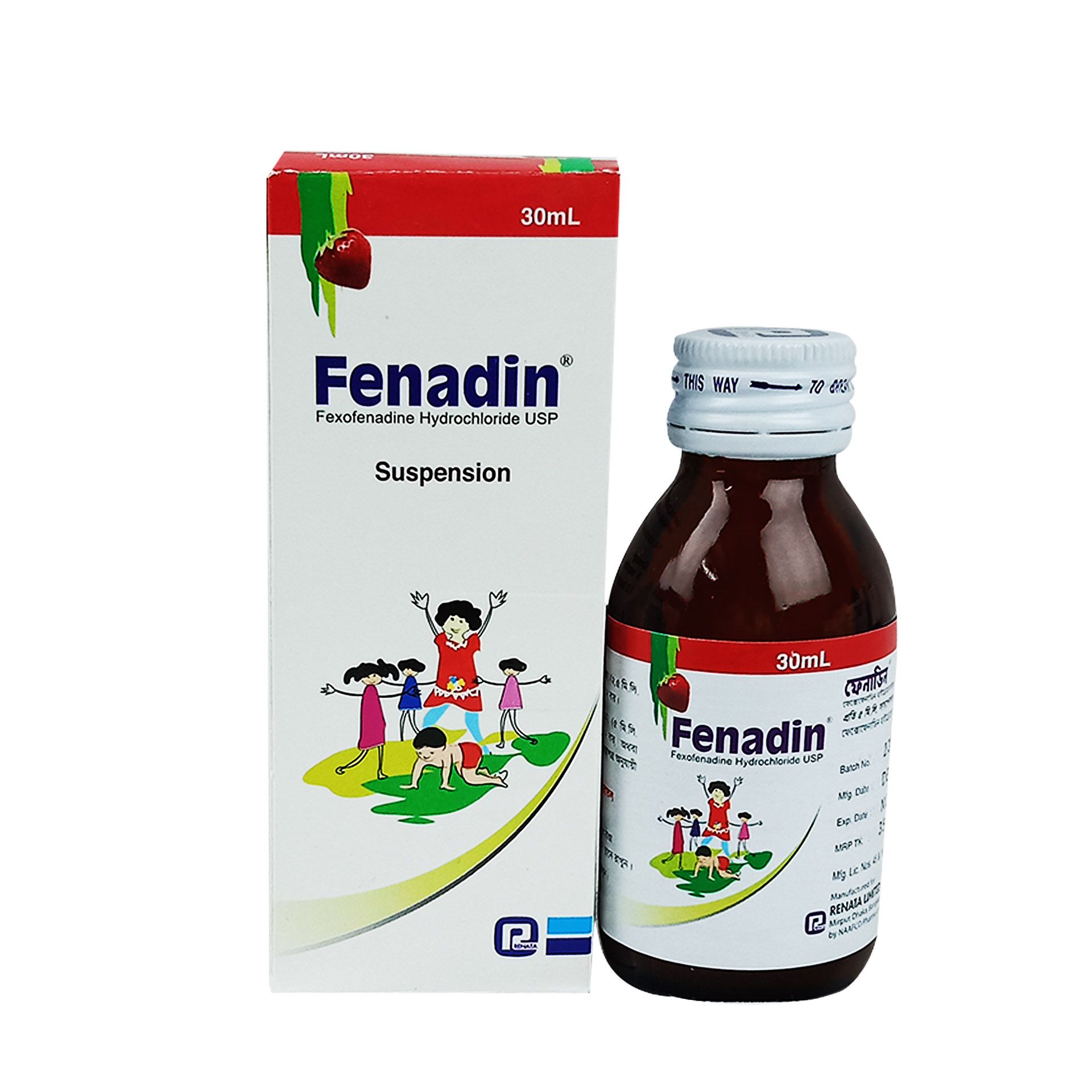 Fenadin 30ml 30mg/5ml Suspension