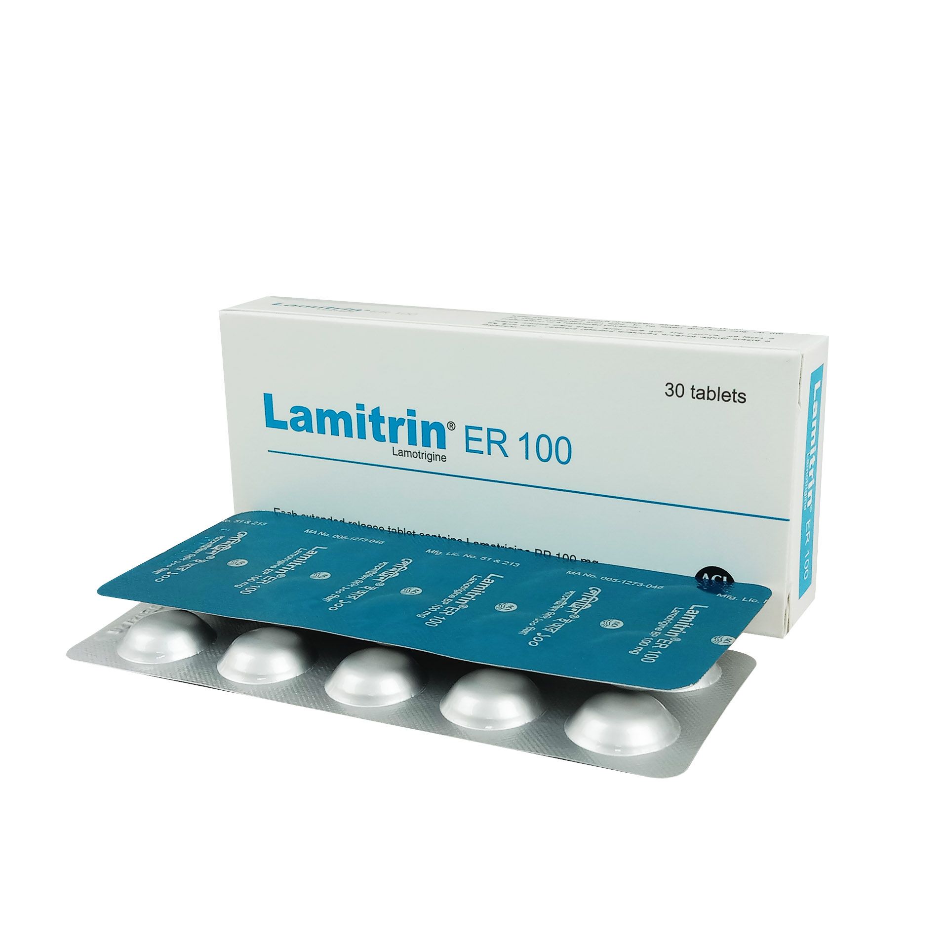 Lamitrin ER 100mg Tablet
