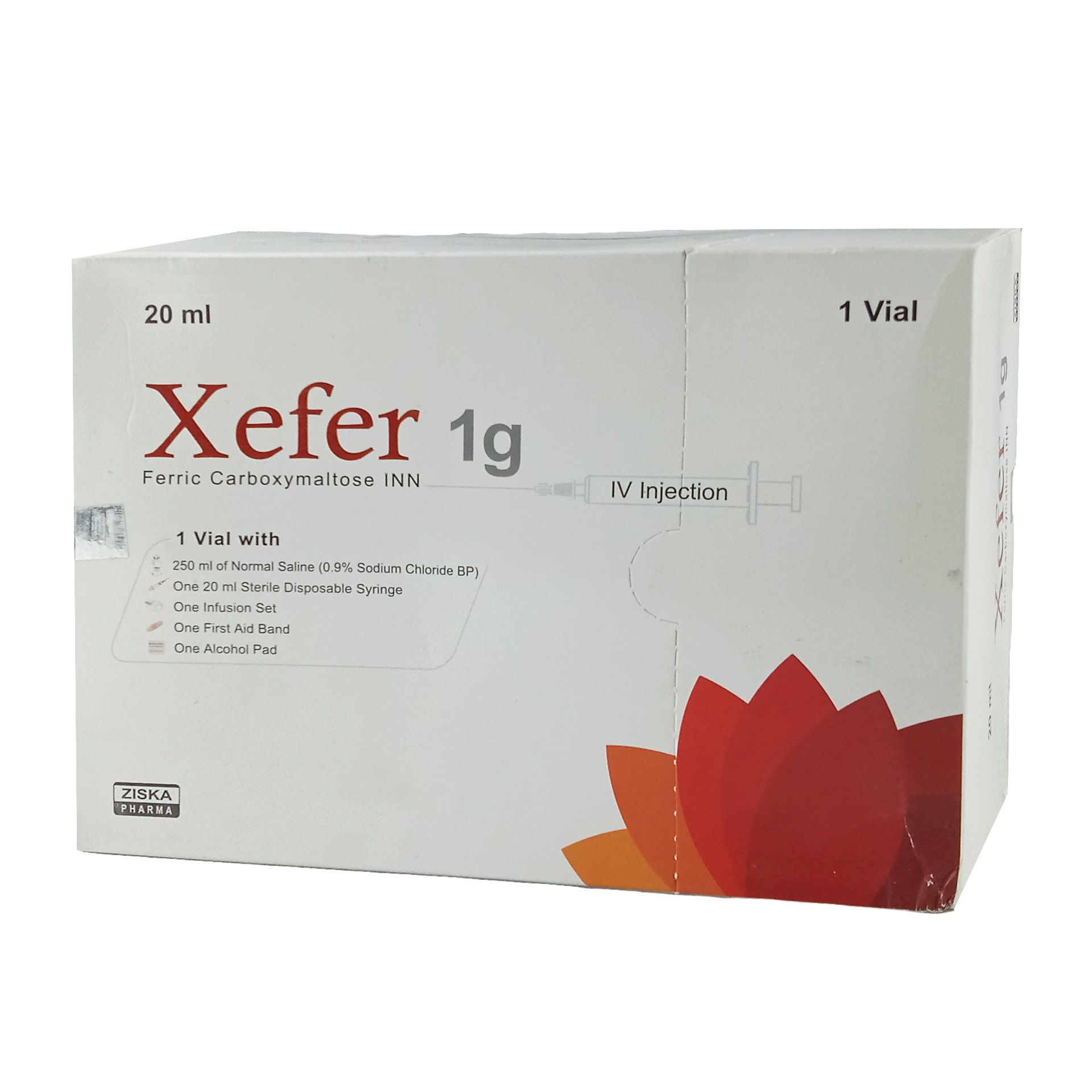 Xefer 1gm IV 1gm/20ml Injection