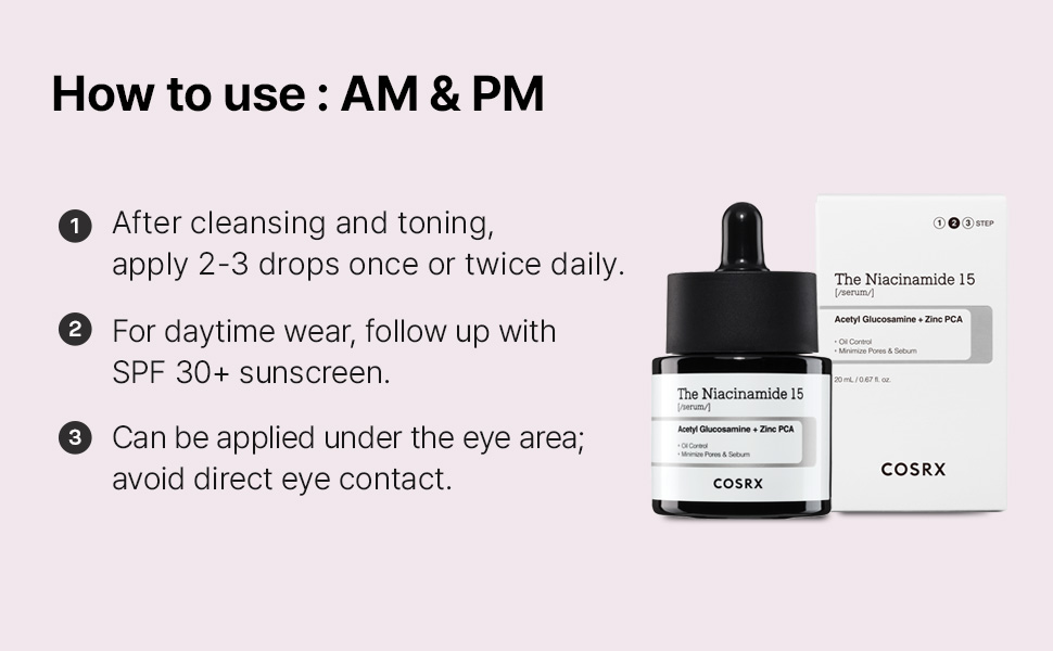 niacinamide serum ampoule facial moisturiser essence Korean skincare Kbeauty pores dry skin texture
