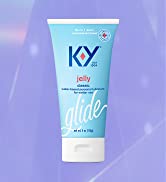 ky jelly classic water based personal lubricant. body friendly formula. four ounces
