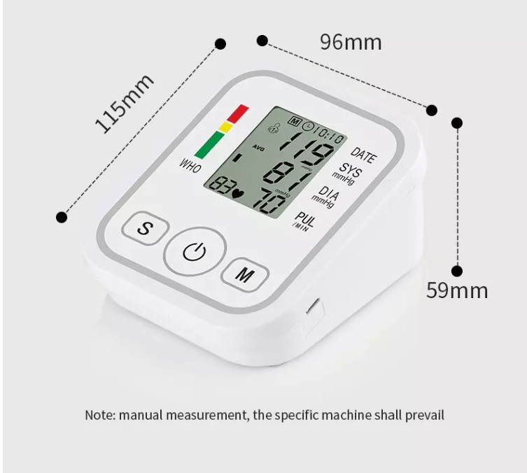 JZIKI Blood Pressure Monitor Upper Arm Machine and Speaker&Wide-Range Cuff