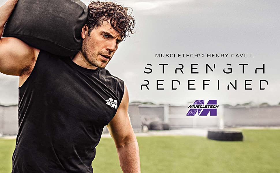 HENRY CAVILL POWERED BY MUSCLETECH