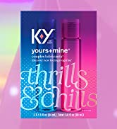 ky yours and mine couples lubricants.  discover new feelings together.  two 1.5 ounce bottles