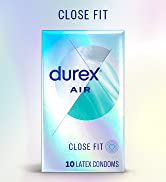 durex air close fit ten latex condoms