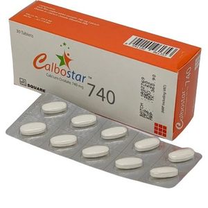 Calbostar 740mg Tablet