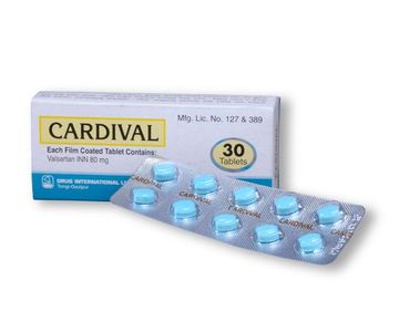Cardival 80mg Tablet