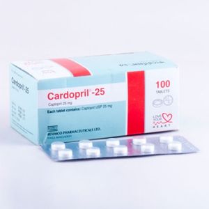 Cardopril 25mg Tablet
