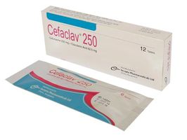 Cefaclav 250mg+62.5mg Tablet