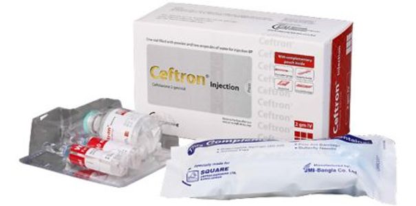 Ceftron 2gm IV 2gm/vial Injection