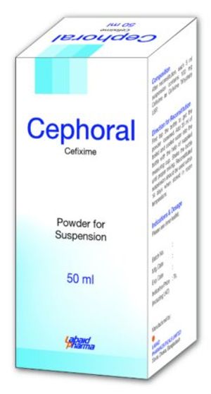 Cephoral 200mg/5ml Powder for Suspension