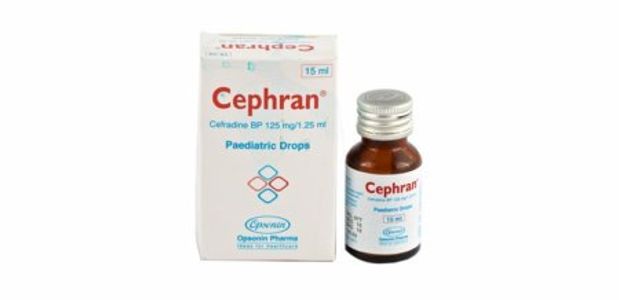 Cephran 125mg/1.25ml Pediatric Drops