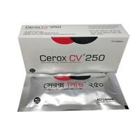 Cerox CV 250mg+62.5mg Tablet