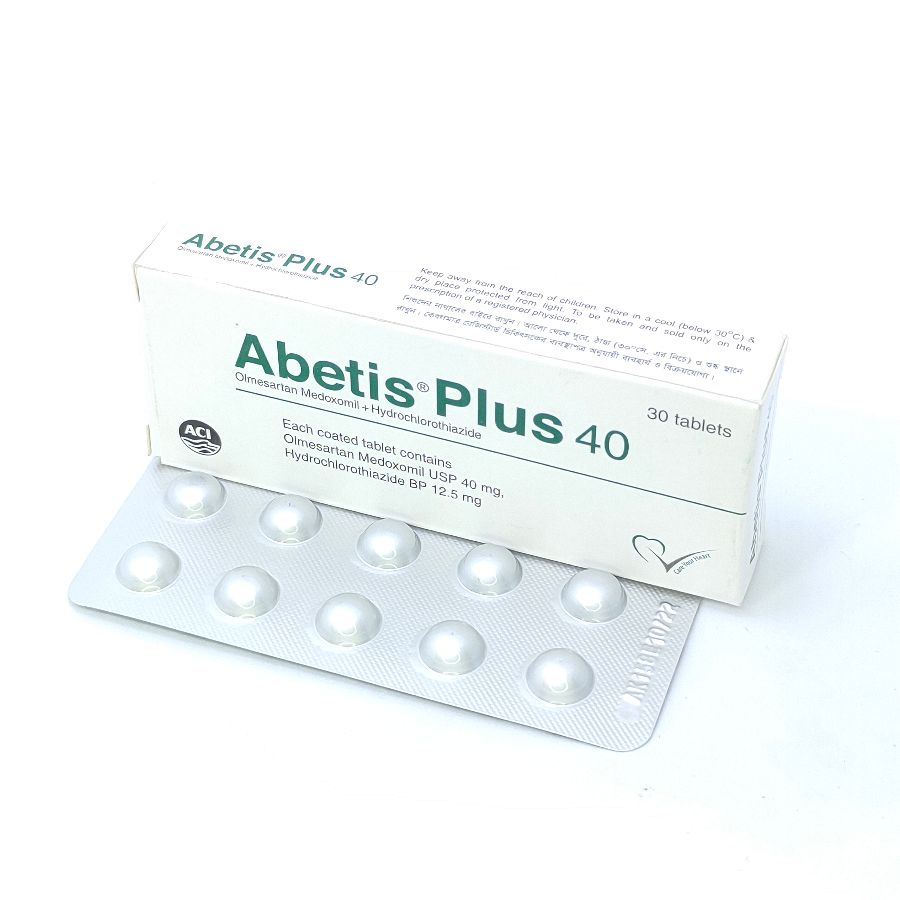 Abetis Plus 40 12.5mg+40mg Tablet