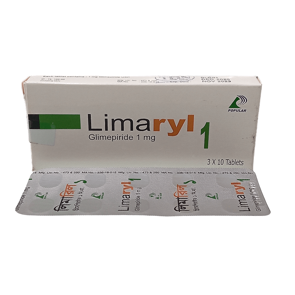 Limaryl 1mg Tablet