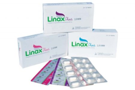 Linax Plus 2.5/1000 2.5mg+1000mg Tablet