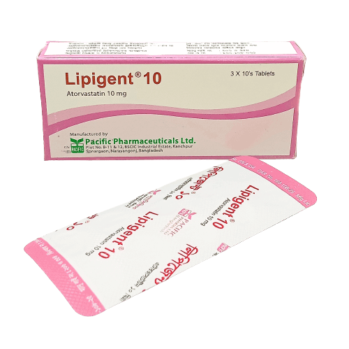 Lipigent 10mg Tablet
