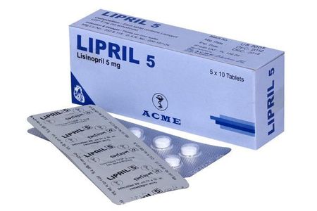 Lipril 5mg Tablet