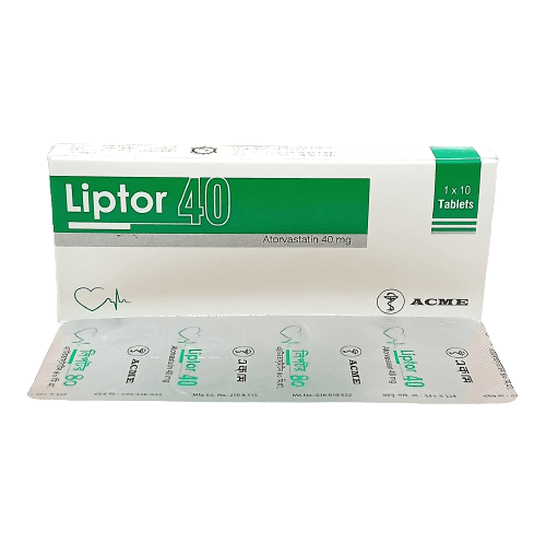 Liptor 40mg Tablet