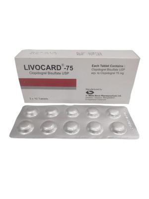 Livocard 75mg Tablet