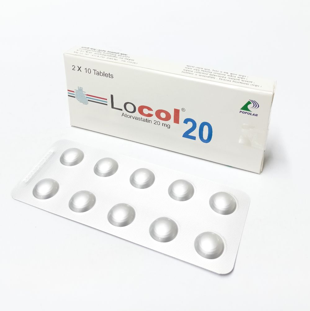 Locol 20mg Tablet