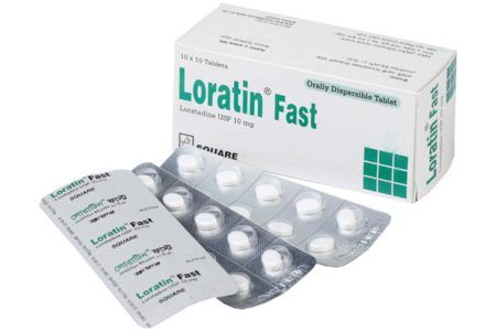 Loratin Fast 10mg Tablet