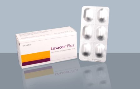 Losacor Plus 50 12.5mg+50mg Tablet