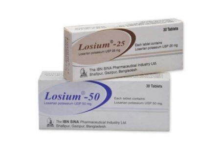 Losium 25mg Tablet