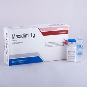 Maxidim IV/IM 1gm/vial Injection