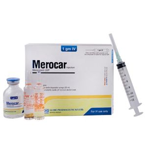 Merocar 1gm/vial Injection