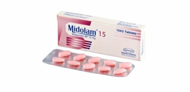 Midolam 15mg Tablet