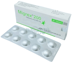 Migrex 200mg Tablet