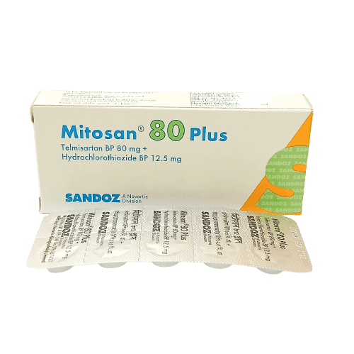 Mitosan Plus 80 12.5mg+80mg Tablet