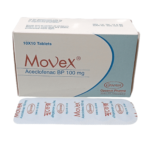 Movex 100mg Tablet