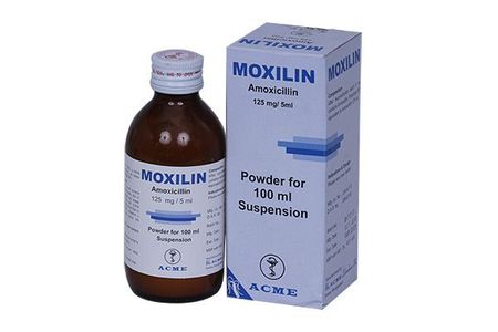 Moxilin 125mg/5ml Powder for Suspension