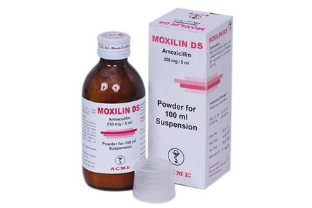 Moxilin DS 250mg/5ml Powder for Suspension