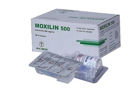 Moxilin 500mg/vial Injection