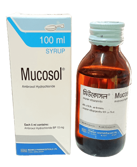 Mucosol 15mg/5ml Syrup