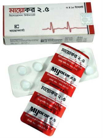 Myocor 2.5 2.5mg Tablet
