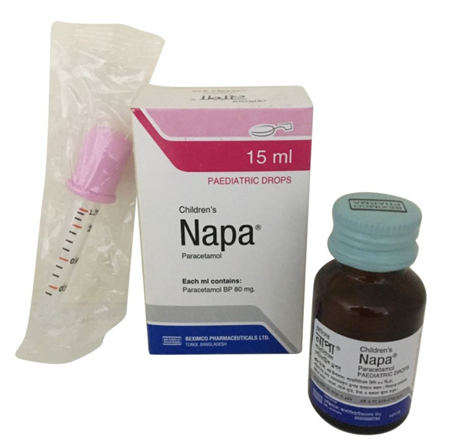 Napa Paediatric Drops 80mg/ml Pediatric Drops
