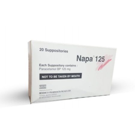 Napa 125 Suppository 125mg Suppository