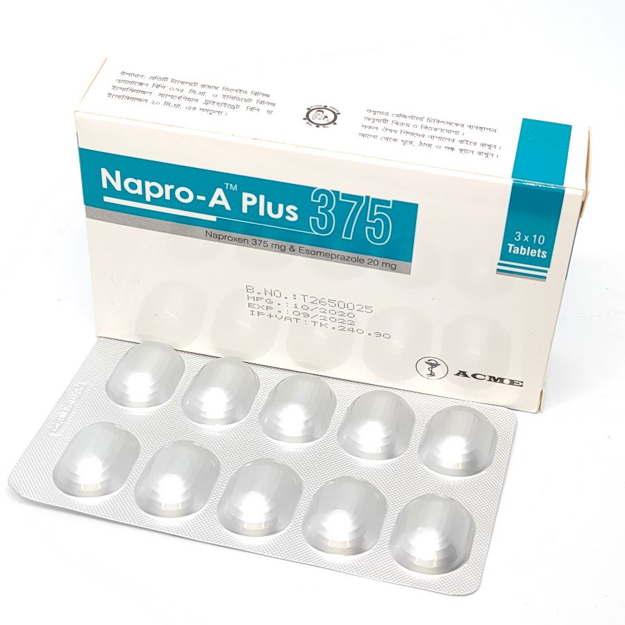 Napro-A Plus 375 20mg+375mg Tablet