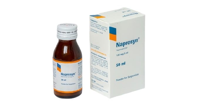 Naprosyn 125mg/5ml Powder for Suspension