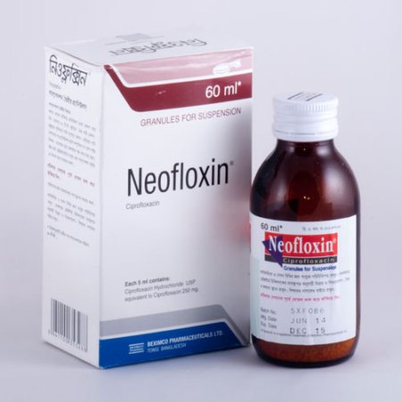 Neofloxin 250mg/5ml Powder for Suspension