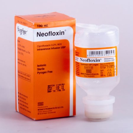 Neofloxin IV 200mg/100ml Infusion