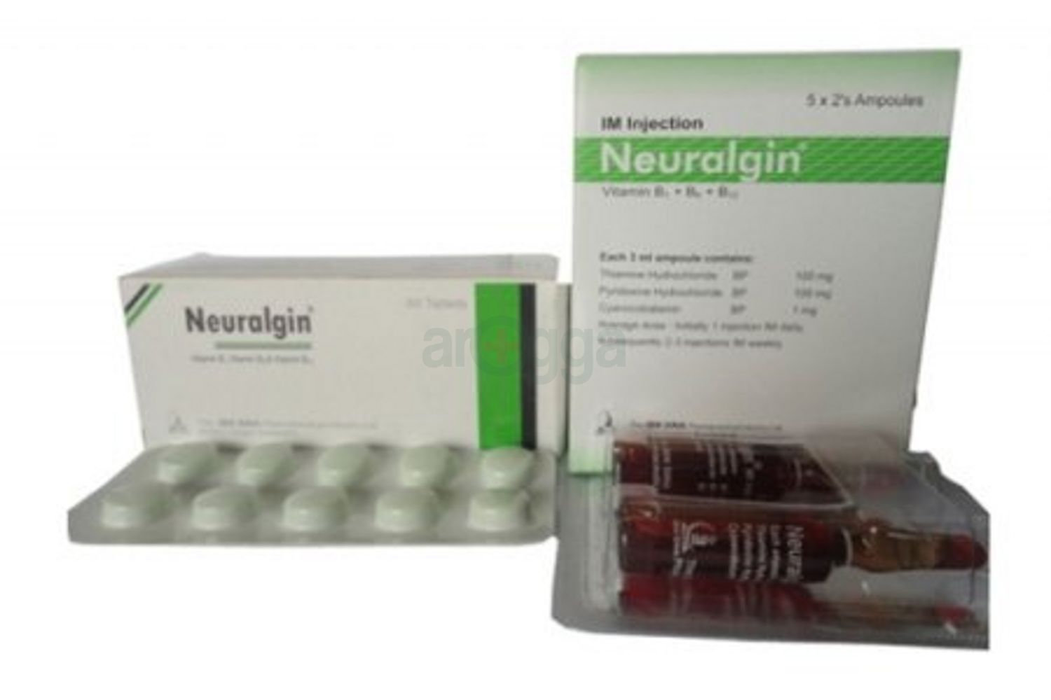 Neuralgin Injection Medicine Arogga Online Pharmacy Of Bangladesh