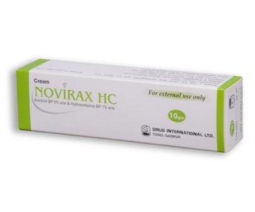 Novirax HC 5gm+1gm/100gm Cream