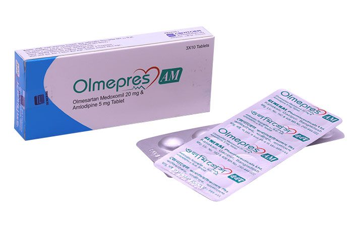Olmepres AM 5mg+20mg Tablet